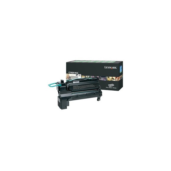 Toner Lexmark C792X1KG C792 Nero Riutilizzabile