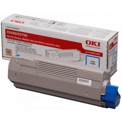 Toner OKI 43872307 Ciano