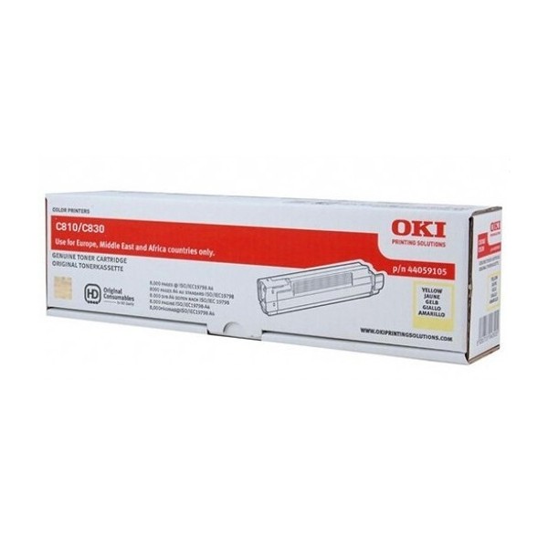 Toner OKI 44059105 Giallo