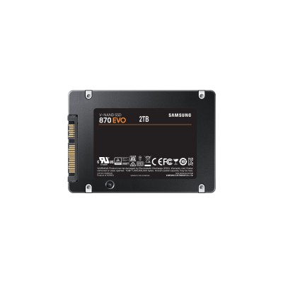 SSD Sata III Samsung 870 EVO 2TB Nero