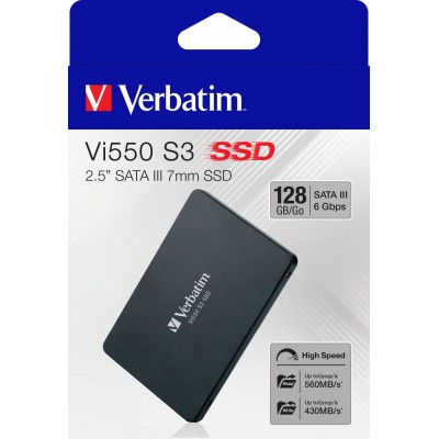 SSD SATA III Verbatim Vi550 S3 SSD 128GB