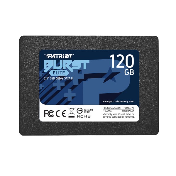 SSD SATA III Patriot Memory Burst Elite 2.5" 120 GB