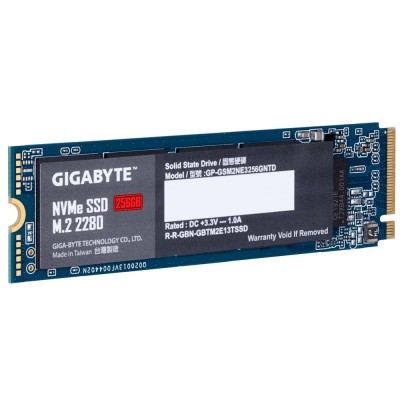 SSD M.2 Gigabyte NVMe 256 GB PCIe 3.0 2280