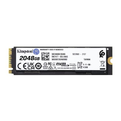 SSD M.2 Kingston KC3000 2 TB PCIe 4.0 NVMe