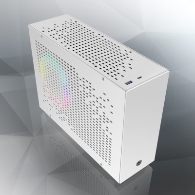 Case Raijintek OPHION 7L Mini-Tower Bianco