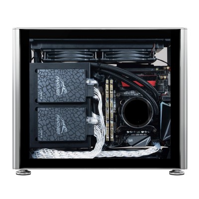 Case Jonsbo A4 Mini-ITX Vetro Temperato Silver