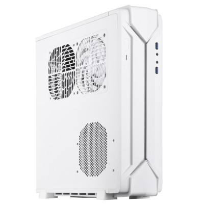 Case SilverStone Raven Z RVZ03W ARGB HTPC Bianco