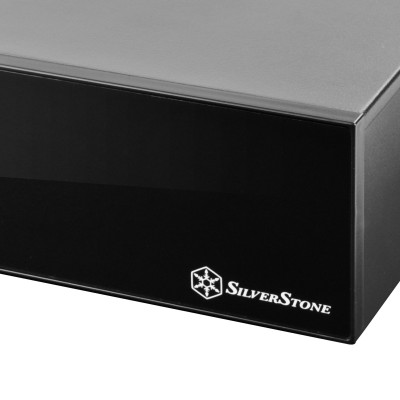 Case Silverstone SST-ML09B Milo HTPC Nero