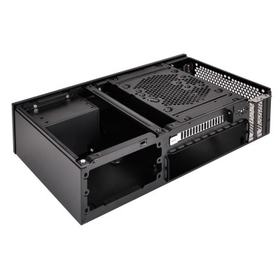 Case Silverstone SST-ML09B Milo HTPC Nero