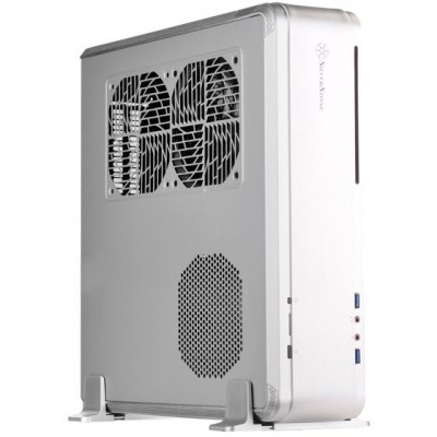 Case Silverstone SST-FTZ01S Fortress Mini-Tower Silver