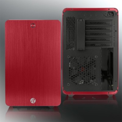 Case Raijintek STYX Midi-Tower Rosso Window