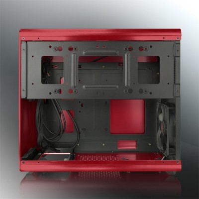 Case Raijintek STYX Midi-Tower Rosso Window