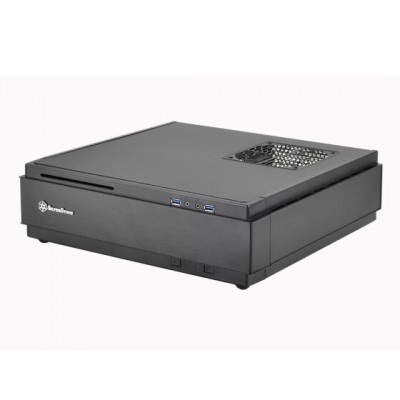 Case SilverStone SST-ML07B USB3.0 Milo HTPC Nero