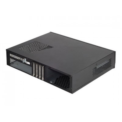 Case Silverstone SST-ML03B Milo HTPC Nero