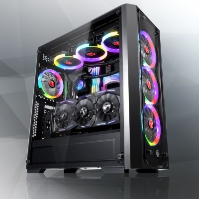 Case Raijintek PONOS TG4 Big-Tower Nero