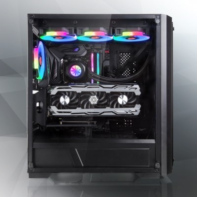 Case Raijintek PONOS TG4 Big-Tower Nero