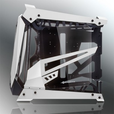 Case Raijintek NYX PRO Showcase Big-Tower Vetro Temperato Bianco