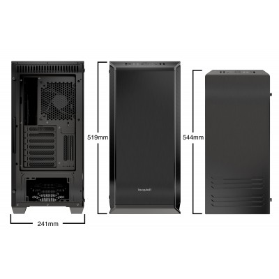 Case be quiet! Dark Base 700 RGB Midi Tower  Black Window