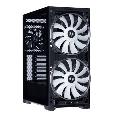 Case Lian Li LANCOOL 215 Mid Tower ARGB Vetro Temperato Nero