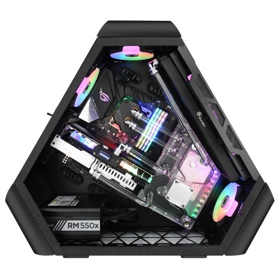 Case Jonsbo TR03-G Showcase Vetro Temperato Nero