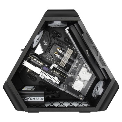 Case Jonsbo TR03-A Showcase Vetro Temperato Nero