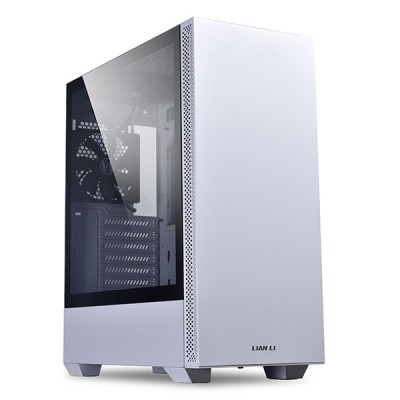 Case Lian Li LANCOOL 205 Midi-Tower Vetro Temperato Bianco