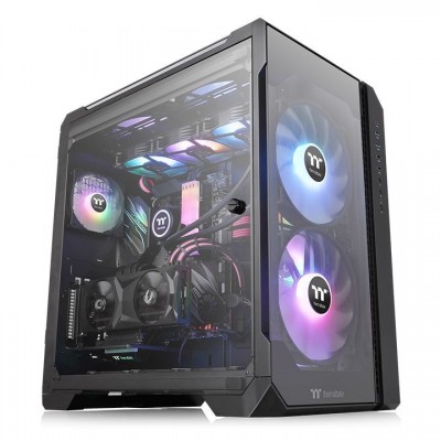 Case Thermaltake View 51 TG ARGB Midi-Tower vetro temperato Nero