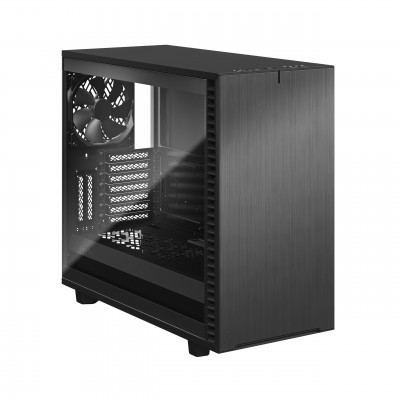 Case Fractal Design Define 7 Gray TG Mid Tower -Vetro Temperato Grigio