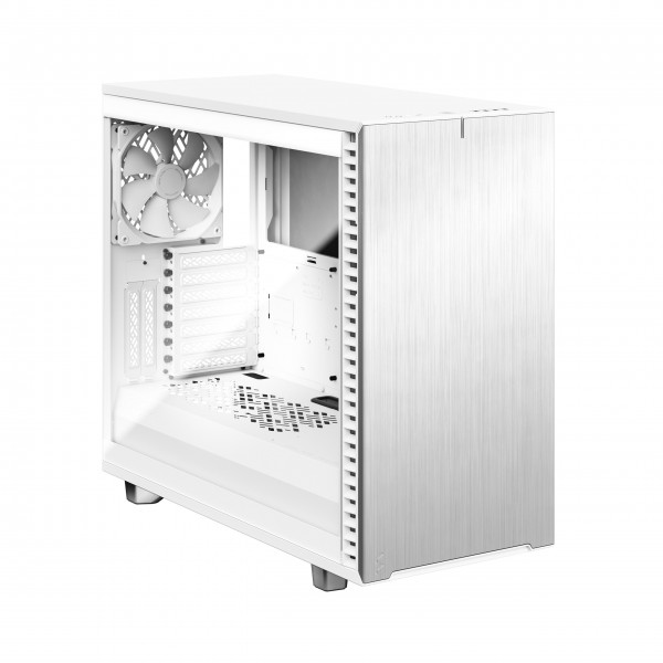 Case Fractal Design Define 7 White TG Mid Tower Vetro Temperato Grigio