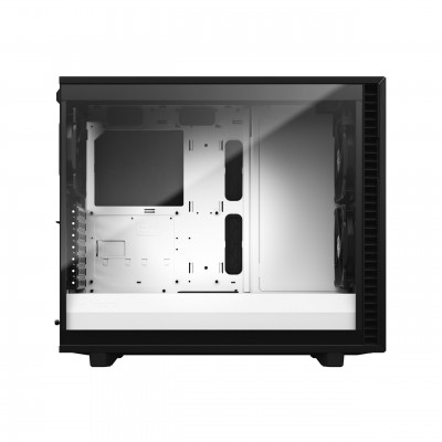 Case Fractal Design Define 7 Black & White TG Mid Tower Vetro Temperato Bianco Nero