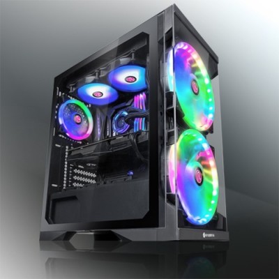 Case Raijintek Silenos Pro A-RGB Midi-Tower Nero