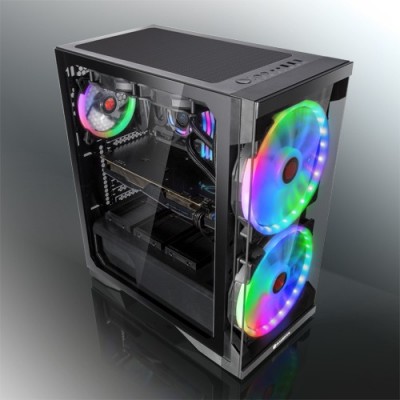 Case Raijintek Silenos Pro A-RGB Midi-Tower Nero