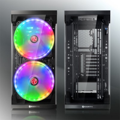 Case Raijintek Silenos Pro A-RGB Midi-Tower Nero