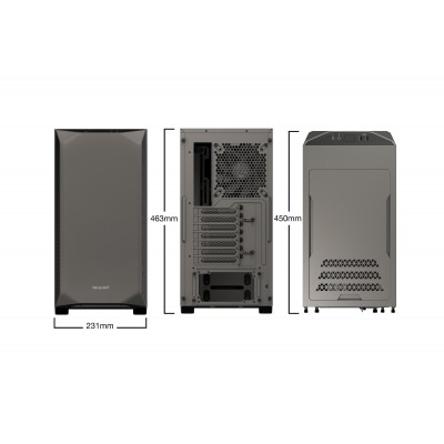 Case be quiet! Pure Base 500 Midi-Tower Grigio Nero