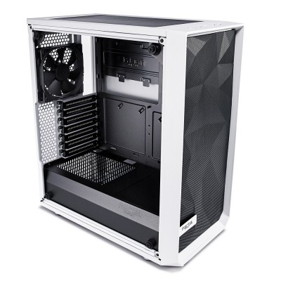 Case Fractal Design Meshify C White Midi-Tower Vetro Temperato Bianco