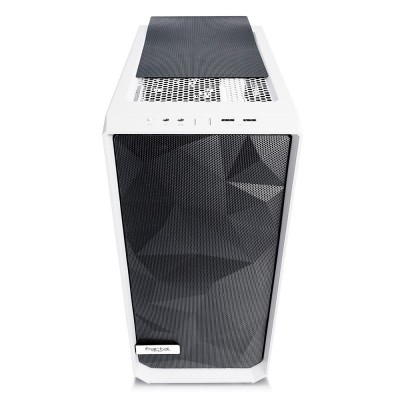 Case Fractal Design Meshify C White Midi-Tower Vetro Temperato Bianco