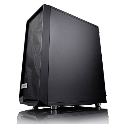 Case Fractal Design Meshify C Midi-Tower Dark Vetro Temperato nero