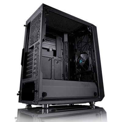 Case Fractal Design Meshify C Midi-Tower Dark Vetro Temperato nero