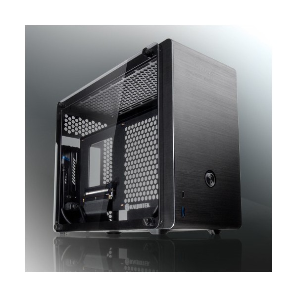 Case Raijintek Ophion EVO Mini-ITX Vetro Temperato Nero