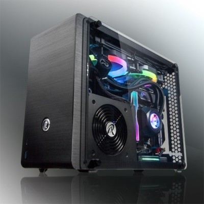 Case Raijintek Ophion EVO Mini-ITX Vetro Temperato Nero