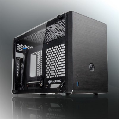 Case Raijintek Ophion Mini-ITX vetro Temperato Nero