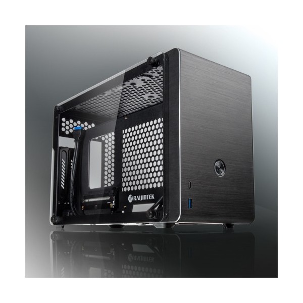 Case Raijintek Ophion Mini-ITX vetro Temperato Nero