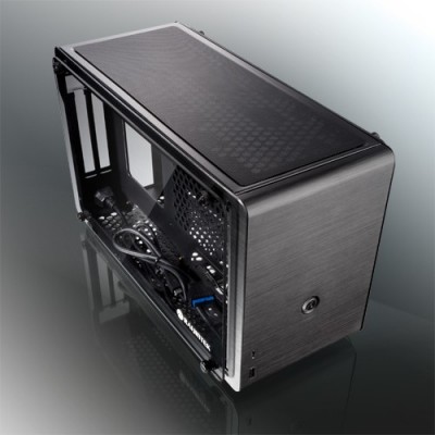 Case Raijintek Ophion Mini-ITX vetro Temperato Nero