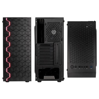 Case Kolink Inspire K8 ARGB Mid Tower Nero