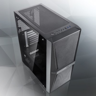 Case Raijintek SILENOS MS Midi-Tower Nero