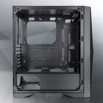 Case Raijintek SILENOS MS Midi-Tower Nero