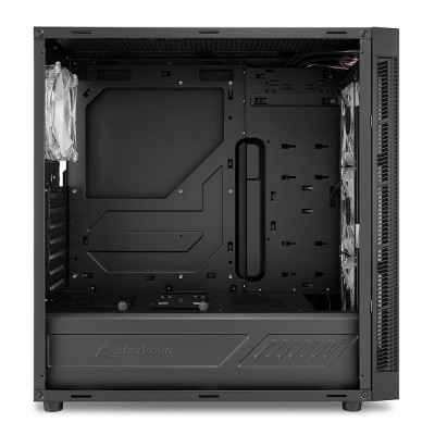 Case Sharkoon TG6M RGB vetro temperato Nero