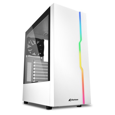 Case Sharkoon RGB Slider white