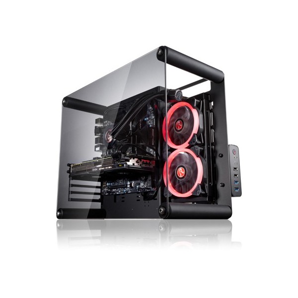 Case Raijintek Paean M Midi-Tower Showcase Nero