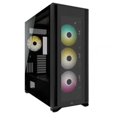 Corsair iCUE 7000X RGB Big-Tower Vetro Temperato Nero